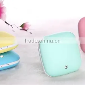 Creative Carat USB Charging Mobile Power Mini Double Sided Fever Convenient Hand Warmer Multifunctional Hand Warmer thumbnail-1