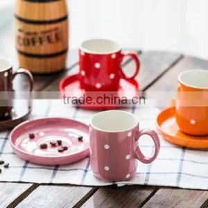 80ml/150ml/280ml Tableware Coffe&tea Cups and Plate Set thumbnail-6