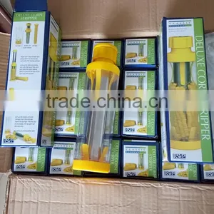 Factory Wholesale No Mess Stainless Steel Deluxe Corn Stripper thumbnail-6