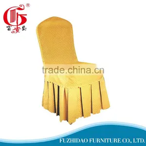 Professional Rosette Banquet Chair Cover With Ruffles thumbnail-5