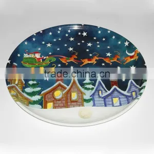 Round Plastic Plate/ PP Durable Plastic Tableware / Dish thumbnail-4