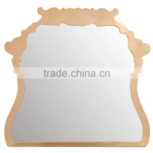 New Decorative Glass Mirror With Stainless Steel Frame thumbnail-2