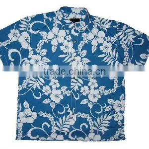 Viscosa Short Sleeve Hawaiian Shirts for Boy thumbnail-1