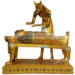 Resin Egyptian Craft Fiberglass Egyptian Decor Anubis Statues for Sale thumbnail-5