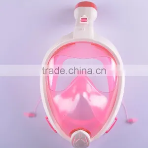 Factory Supply Silicone Foldable Diving Mask Full Face Snorkel Mask thumbnail-4