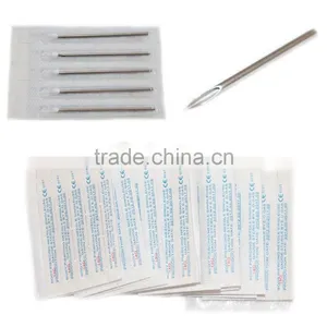 For Navel Nose/Lip/Ear Surgical Steel Piercing Needles 12,14,16,18G thumbnail-2