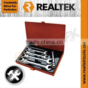 6Pcs Flexible Gear Wrench Set thumbnail-1