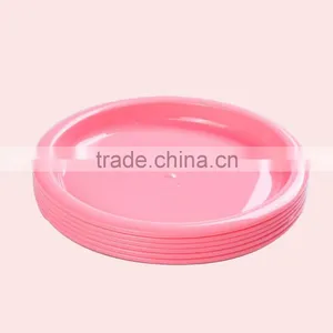 BPA Free PP Children Colorful PP Plastic Plate thumbnail-3