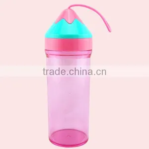 350ML Large Cheap Plastic Water Bottle With Belt thumbnail-2