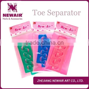Professional Nail Art Silicone Toe Separator and EVA Colorful Finger Spacer for Nails thumbnail-4