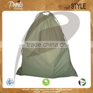 150 GSM Natural Cotton Bag With Drawstring thumbnail-1