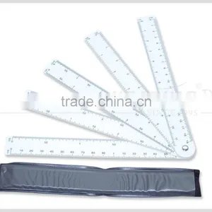 Kearing Brand 5pcs Combination Plastic Scale Ruler for Engineering #8500-5 thumbnail-2