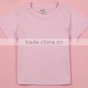 2015-2016 Hot Sale Cotton Blank Kids T-shirt thumbnail-5