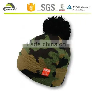 2015 Fashion Usa America Embroidery Beanie Cap Knitted Flag Winter Hats thumbnail-3