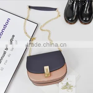 Zm50151b 2017 New Model Women Handbag Fashion Simple pu Leather Chain Bags thumbnail-6