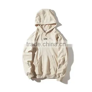 Hot Sale Cheap Long Sleeve Kangaroo Pocket Sports Hoodie Men thumbnail-1