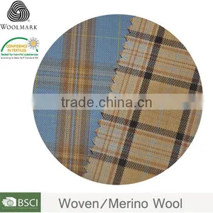 Wool Blended Fabric Worsted, Wholesale Fabric Wool 50% Polyester 50% thumbnail-3