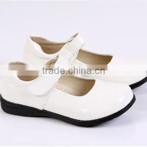 Juqian Special Occasions Slip on Best White Student Shoes for Primary School thumbnail-1