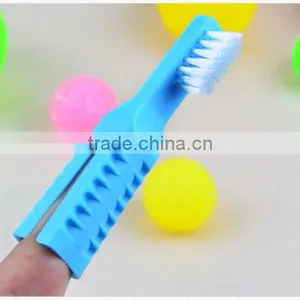 R1956H New Fashion 3 Heads Dog Tooth Brush thumbnail-3