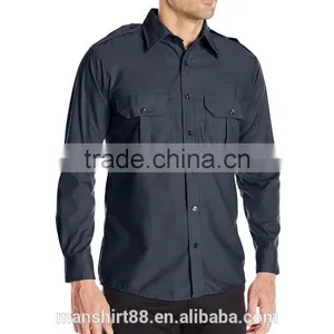 Men's Classic Long Sleeve Security Uniform Shirt thumbnail-1