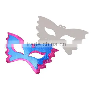 Christmas Snowflake Pattern Props Decorations Paper Masquerade Eye Mask For Birthday Party thumbnail-3