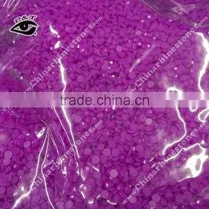Iron on Resin Stone Epoxy Crystal 3mm Puruple Color thumbnail-1