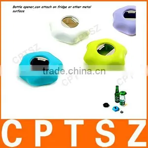 Candy Color Bottle Opener With Fridge Magnet for Promotion Gift thumbnail-1