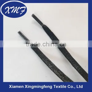 Flat Wax Coated Cotton Shoe Laces thumbnail-1