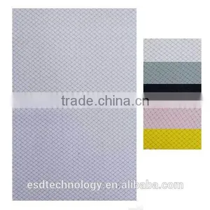 100% Polyester Low Triboelectric Voltage Antistatic Fabric Diamond Pattern 190gsm thumbnail-1