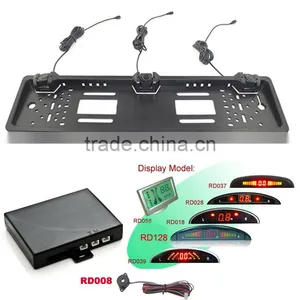 3 Mins Installation European License Plate Rear Parking Sensor Buzzer Alarm thumbnail-3