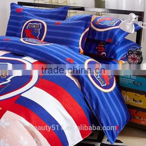 100% Polyester Satin Silk Bedding Sets Cheap Bed Sheet BS264 thumbnail-3