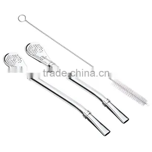 304 Stainless Steel Mate Straw Mate Bombillas Yerba Filter Drinking thumbnail-2