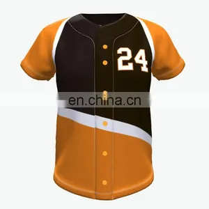 Dye Sublimation Modern Custom Team High Quality Softball Wear thumbnail-1