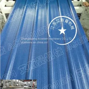 Plastic Glazed Roof PVC Wave Tile Extrusion Line thumbnail-4