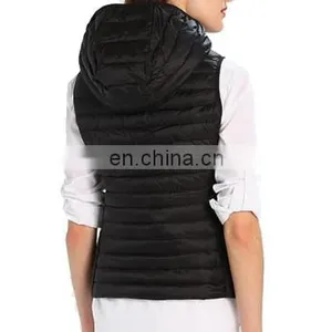 Chinese Manufacturer Lightweight Women Down Vest thumbnail-4