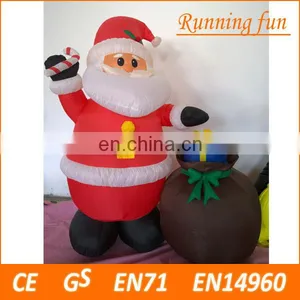 Hot Sale Lovely Inflatable Christmas Decoration for Streets thumbnail-1