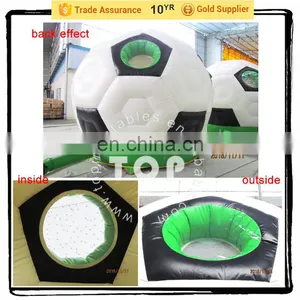 TOPINFLATABLES Bouncer, Football Bouncy House, Inflatable Castle thumbnail-5