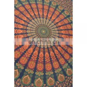 Bohemian Indian Mandala Tapestry Beach Tapestry thumbnail-3