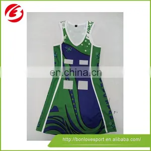 No Harm 100 Polyester Netball Jersey Netball Dress thumbnail-1