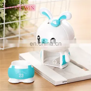 Professional Factory Supply Novelty Fancy Stationery Promotional Unique Animal Shaped Plastic Pencil Sharpener Mould for Kids thumbnail-5