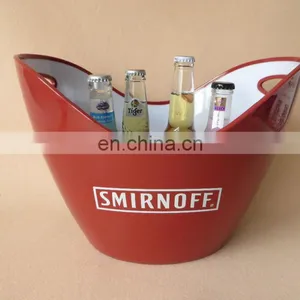 High Quality China Acrylic Champagne Ice Bucket With Handle thumbnail-5