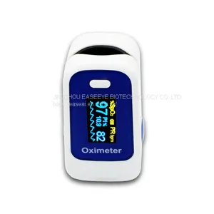Four Colors Heart Rate Finger Pulse Oximeter SpO2 Ce Blood Oxygen Sleeping Monitor thumbnail-5