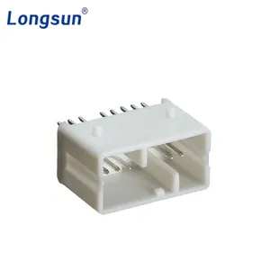 917535-1 TYCO AMP TE Automotive Wire Connector 14 Pin PCB Header Connector thumbnail-1