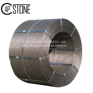 12.7mm HIGH TENSILE LOW RELAXATION PC STEEL STRAND thumbnail-1