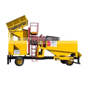 100TPH Gold Washing Trommel in China thumbnail-3