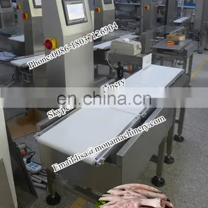 Poultry And Seafood Weight Grading System (10-3000g) 6 Grade Fish Sorting Machine (10g~1200g) thumbnail-2