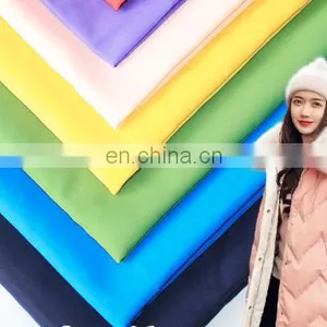 High Quality High Elastic Weft Elastic 50D/100D/150D Pongee Fabric Spring Soft and Bright Elastic thumbnail-2