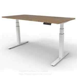 Ergonomic Motorized Height Adjustable Standing Desk Frame thumbnail-1