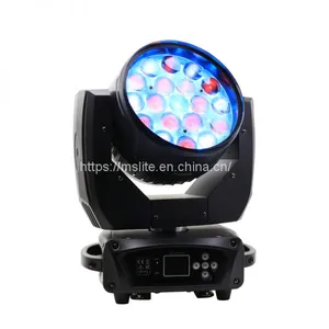 19X15w RGBW LED Wash Zoom Moving Heads Light Used Dj Disco Equipment Led Stage Lamp for Party Show thumbnail-3