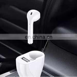 Universal Mobile Phone Accessory Wireless Mono Headphone for Cell Phone Mono Earphone With Charging Box thumbnail-5